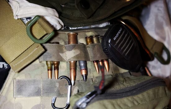 Бойцы ВС РФ на Авдеевском направлении