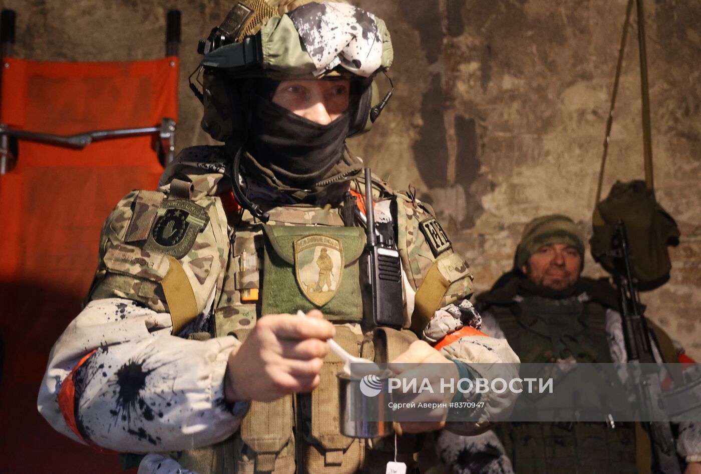 Бойцы ВС РФ на Авдеевском направлении