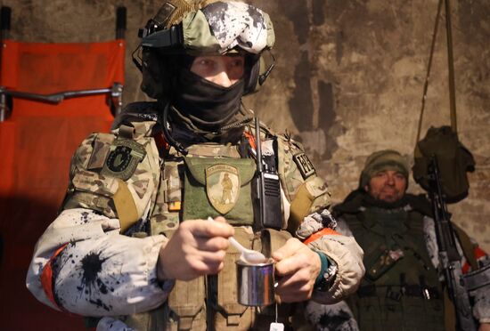 Бойцы ВС РФ на Авдеевском направлении