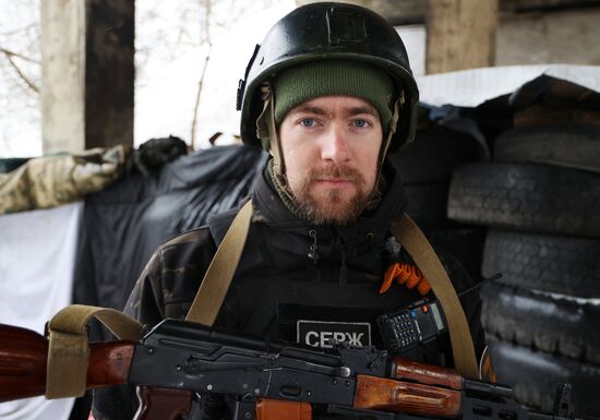 Бойцы ВС РФ на Авдеевском направлении