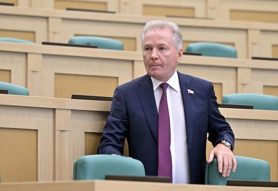 Заседание Совета Федерации РФ