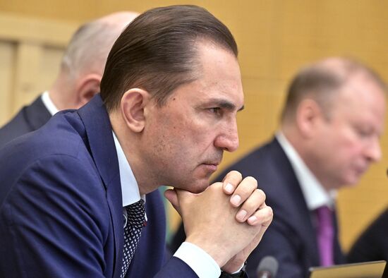 Заседание Совета Федерации РФ