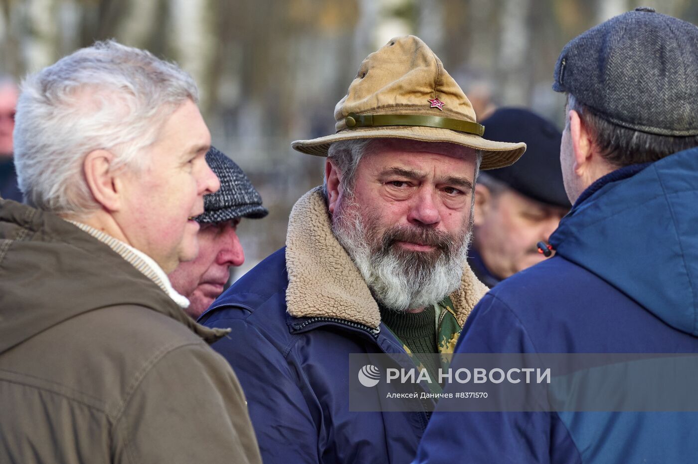 Траурная церемония ко дню вывода советских войск из Афганистана в Петербурге