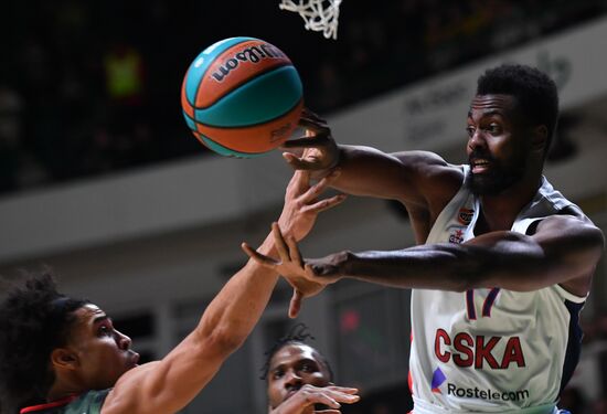 Баскетбол. Единая лига ВТБ. Матч УНИКС - ЦСКА