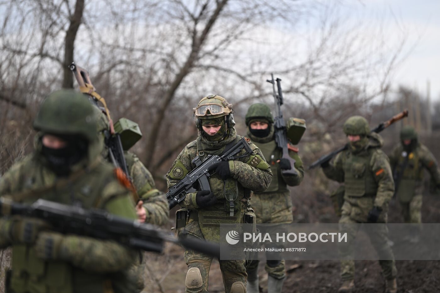 Работа морской пехоты в зоне СВО