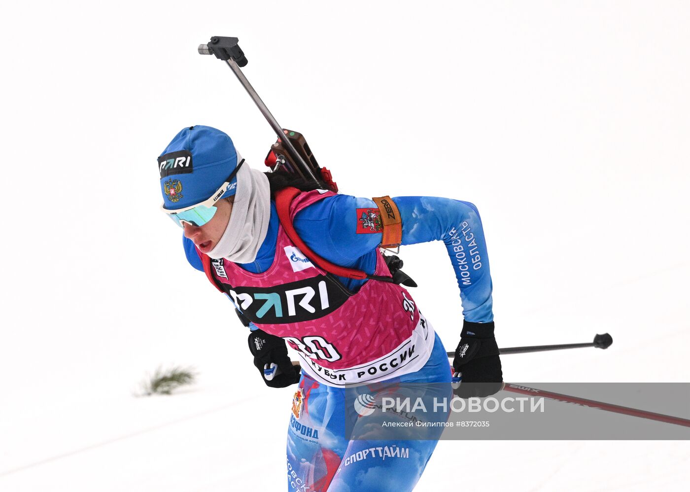 Биатлон. Кубок России. Женщины. Спринт