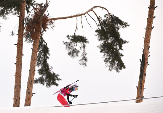 Биатлон. Кубок России. Женщины. Спринт