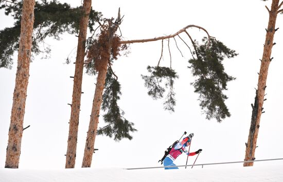 Биатлон. Кубок России. Женщины. Спринт