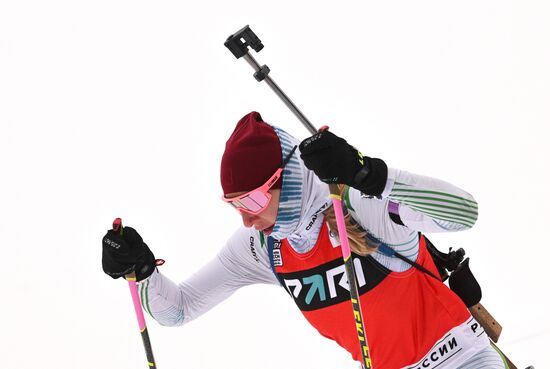 Биатлон. Кубок России. Женщины. Спринт