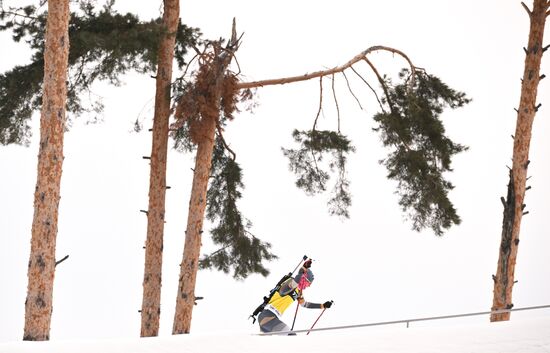 Биатлон. Кубок России. Женщины. Спринт