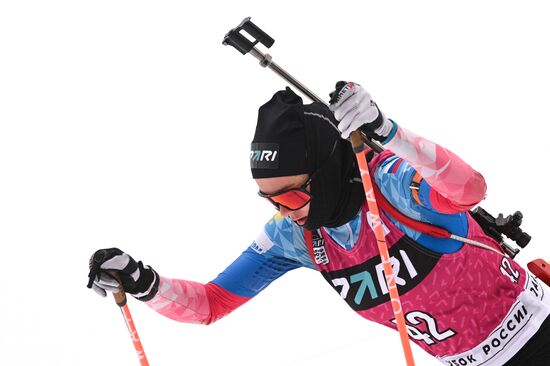 Биатлон. Кубок России. Женщины. Спринт