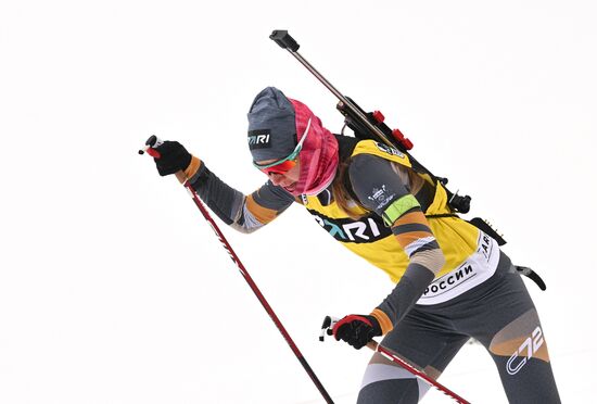 Биатлон. Кубок России. Женщины. Спринт