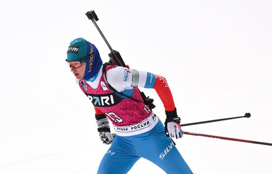Биатлон. Кубок России. Женщины. Спринт