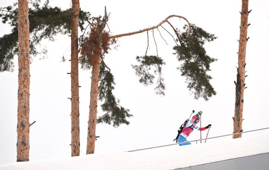 Биатлон. Кубок России. Женщины. Спринт