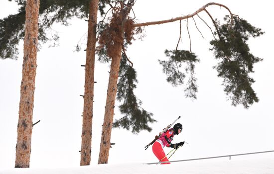 Биатлон. Кубок России. Женщины. Спринт