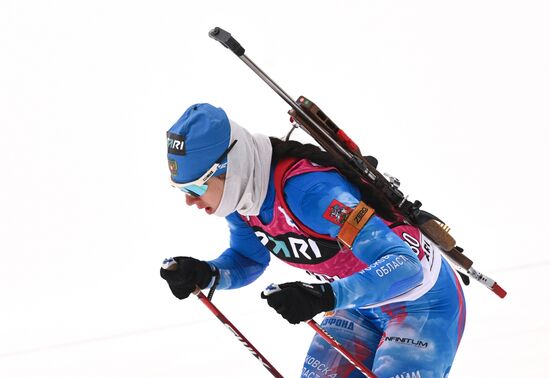 Биатлон. Кубок России. Женщины. Спринт