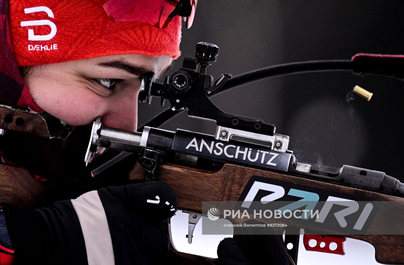 Биатлон. Кубок России. Женщины. Спринт