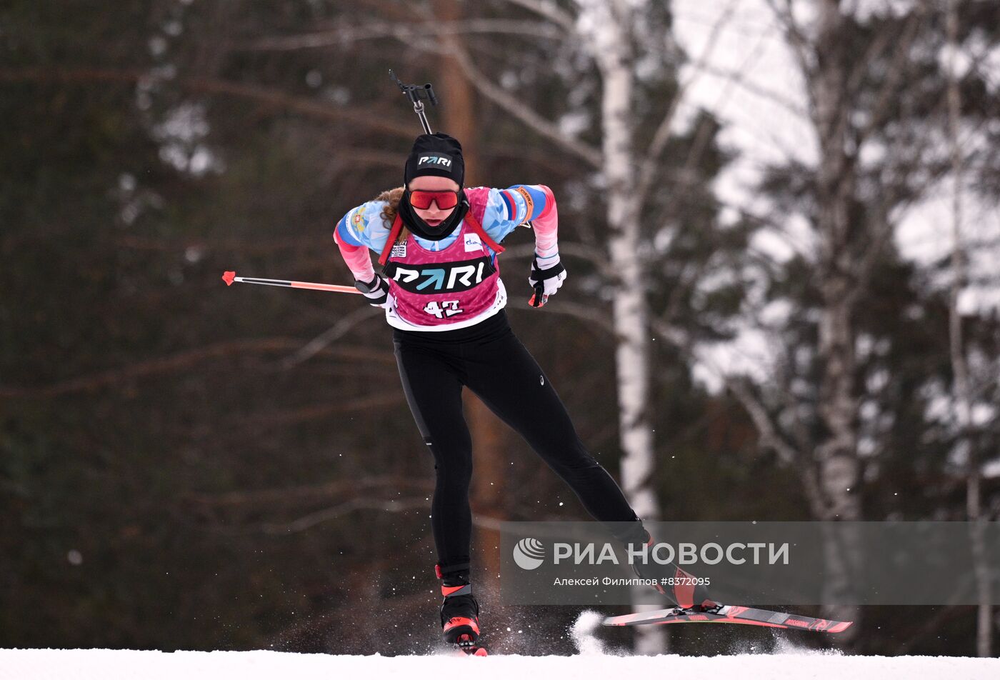 Биатлон. Кубок России. Женщины. Спринт
