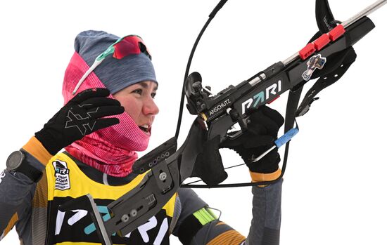 Биатлон. Кубок России. Женщины. Спринт