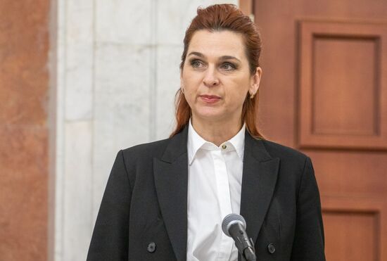 Церемония принятия присяги нового правительства под руководством Д. Речана в Молдавии