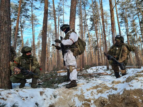 Разведчики Западного военного округа ВС РФ в зоне спецоперации