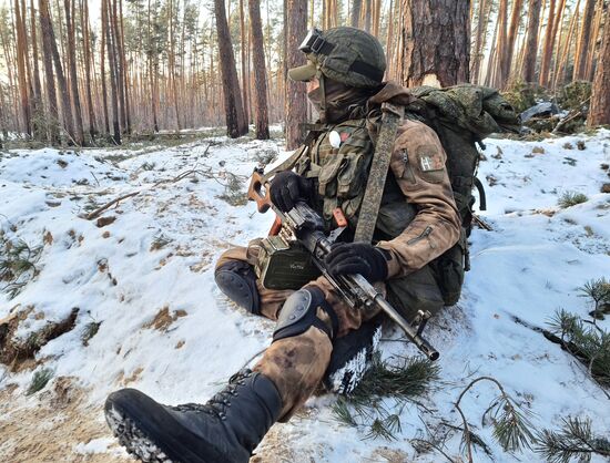 Разведчики Западного военного округа ВС РФ в зоне спецоперации