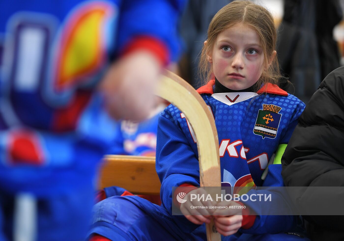 Турнир по русскому хоккею на Красной площади 