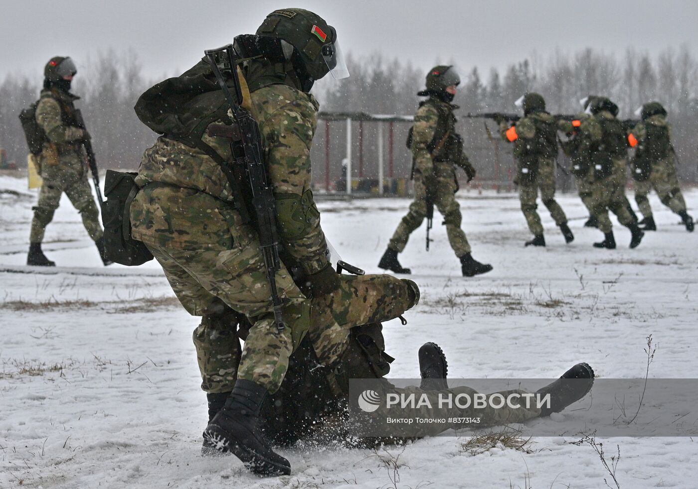 Практические занятия курсантов Военной академии Республики Беларусь