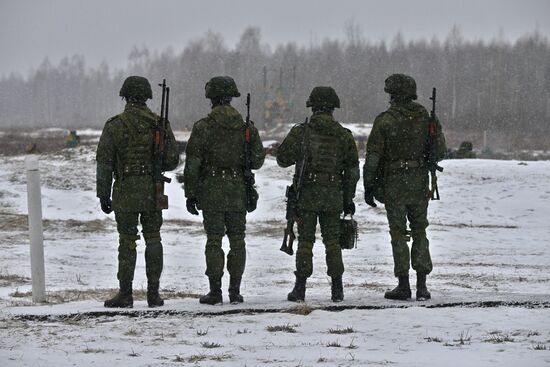 Практические занятия курсантов Военной академии Республики Беларусь