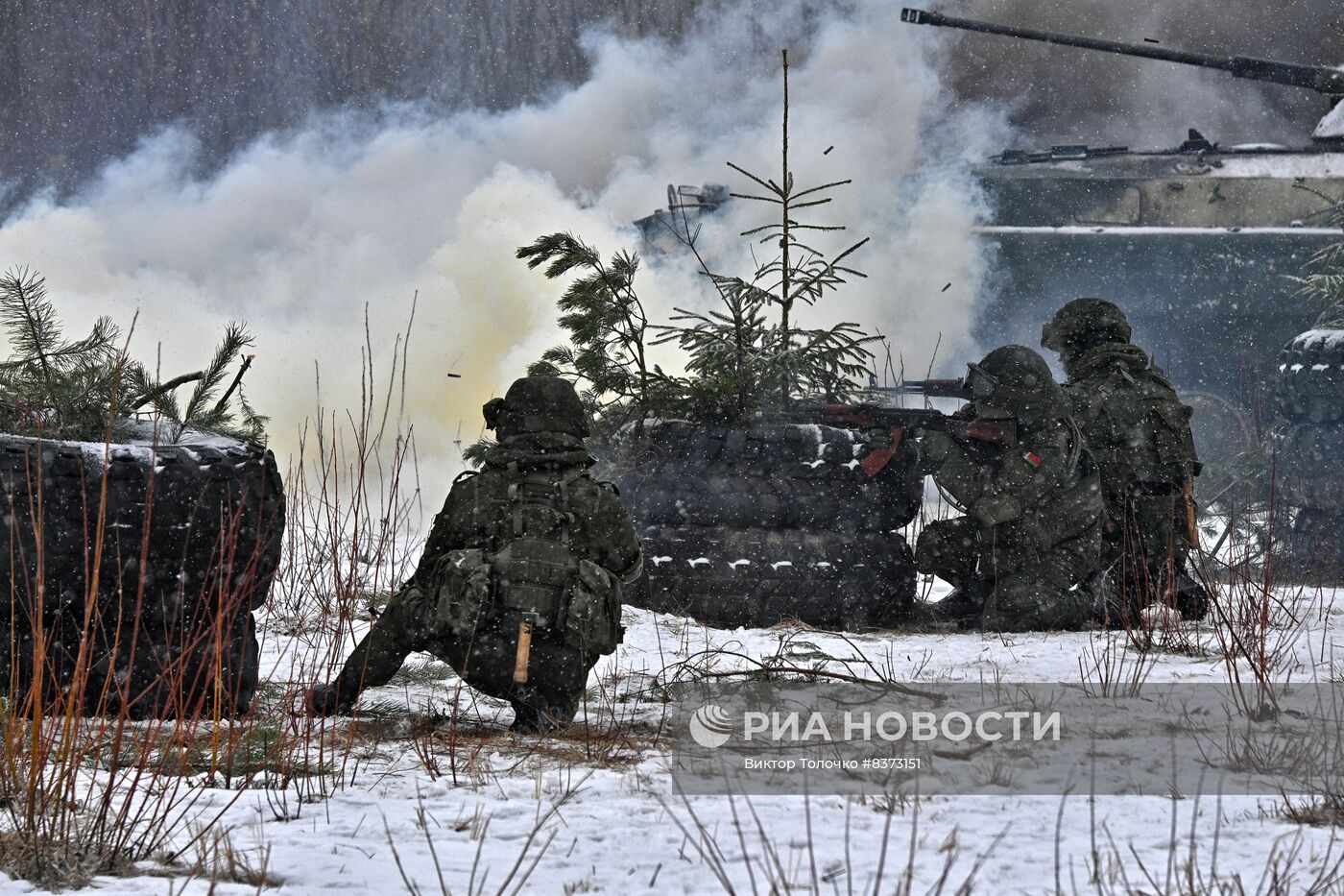Практические занятия курсантов Военной академии Республики Беларусь