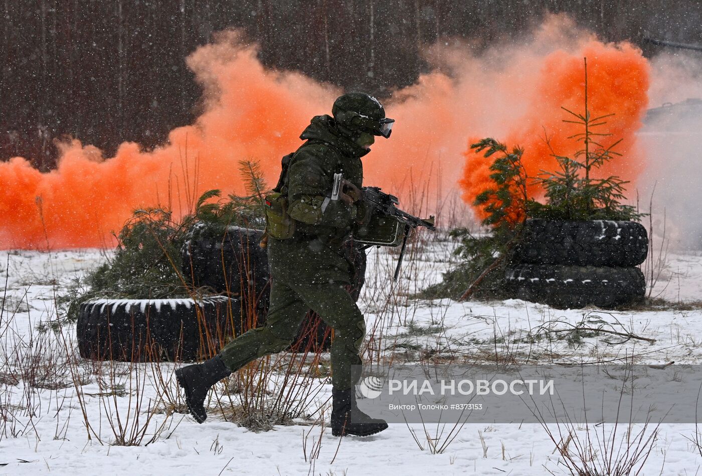 Практические занятия курсантов Военной академии Республики Беларусь