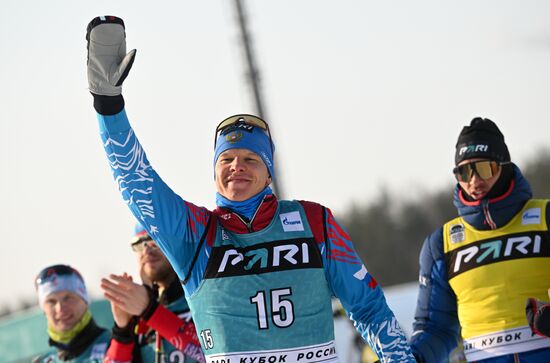 Биатлон. Кубок России. Мужчины. Гонка преследования