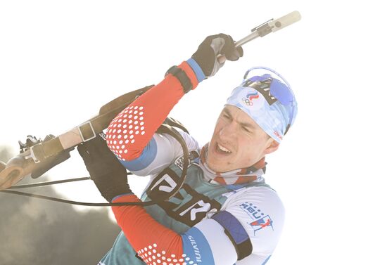 Биатлон. Кубок России. Мужчины. Гонка преследования