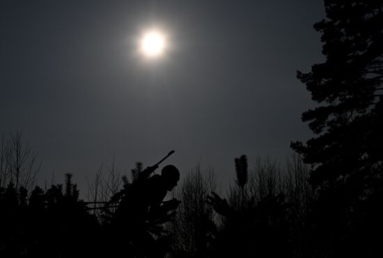 Биатлон. Кубок России. Мужчины. Гонка преследования