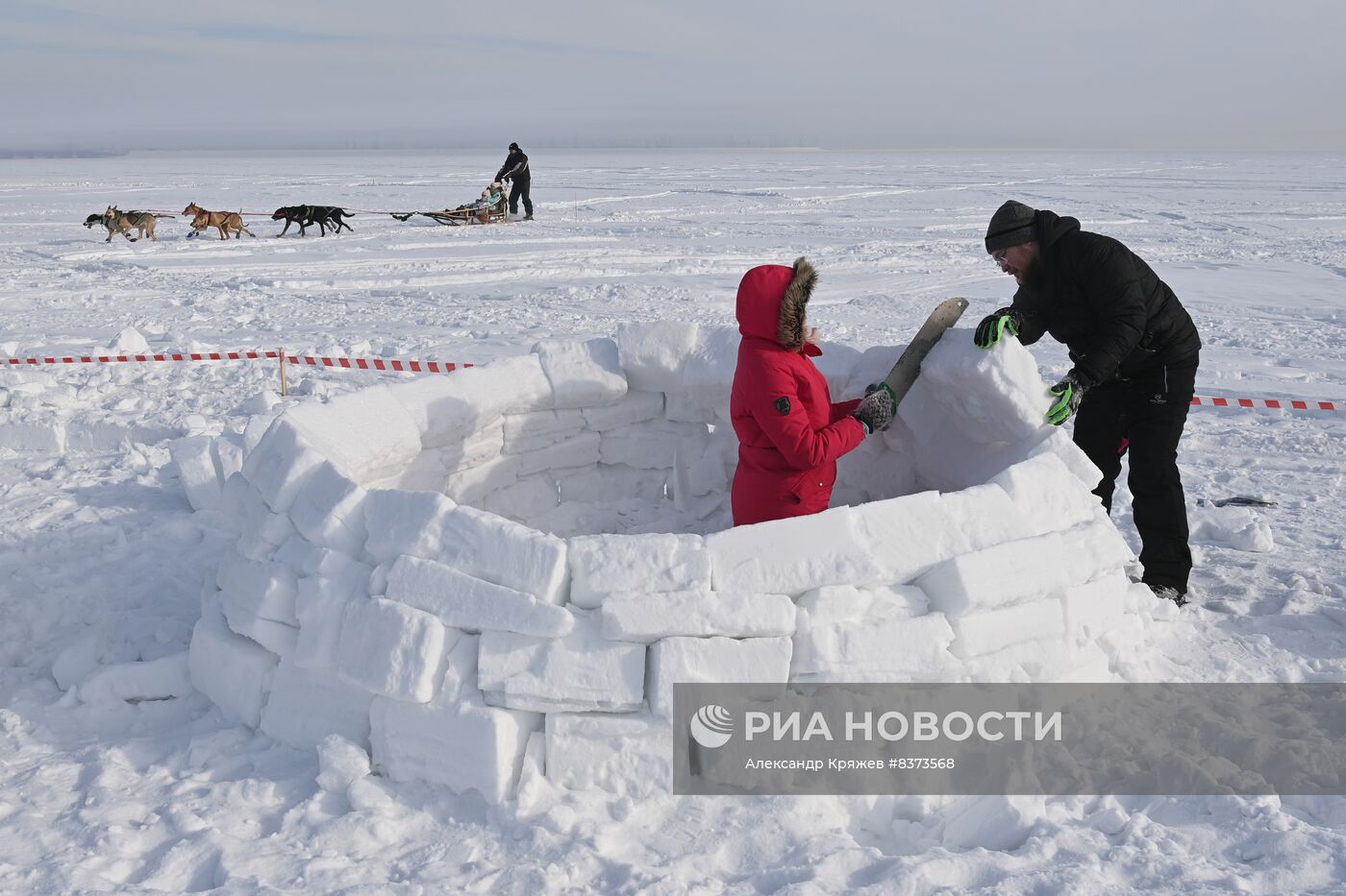 Фестиваль Иглу-2023 "Город эскимосов" в Новосибирске