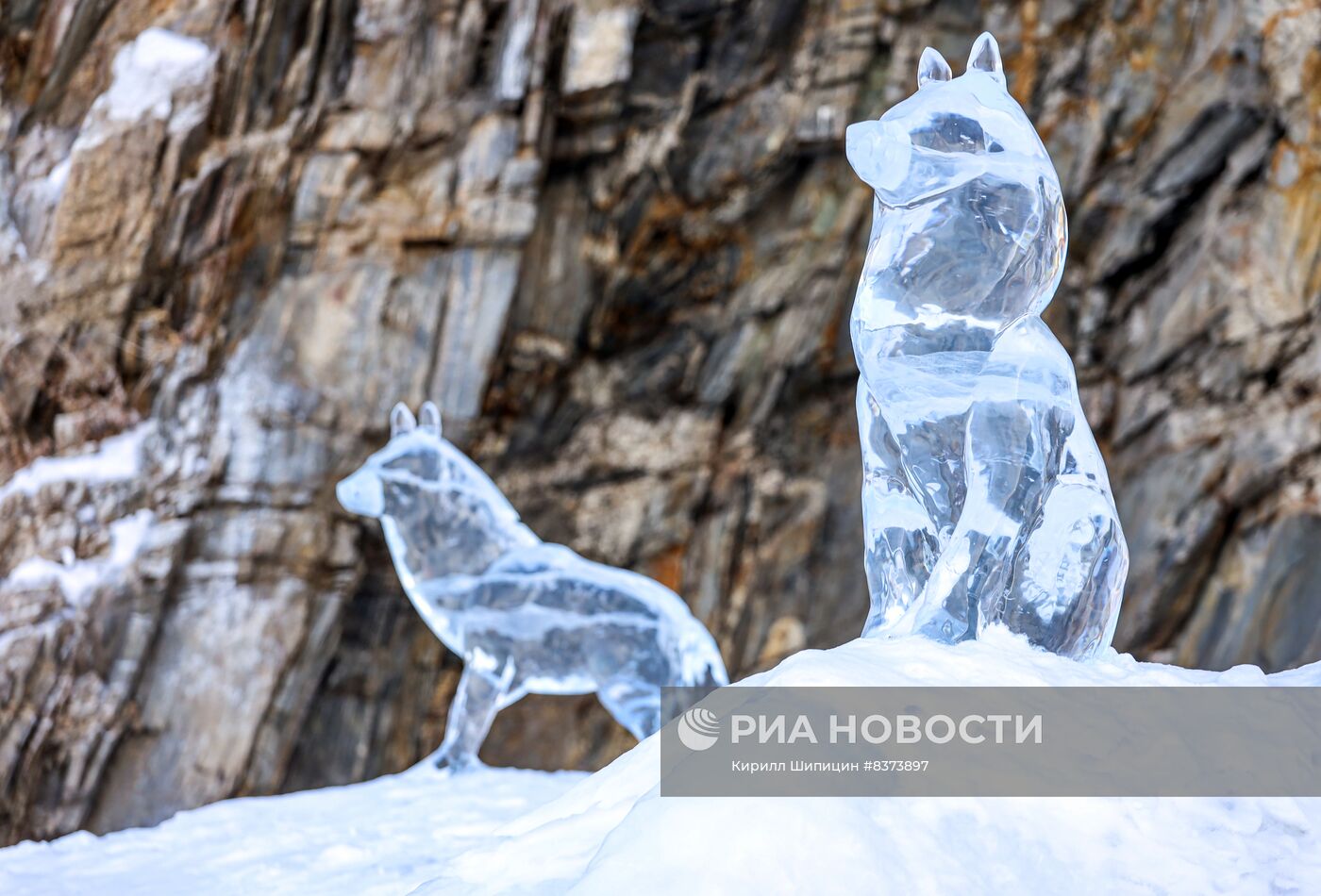 Фестиваль "Айс фест" на острове Ольхон