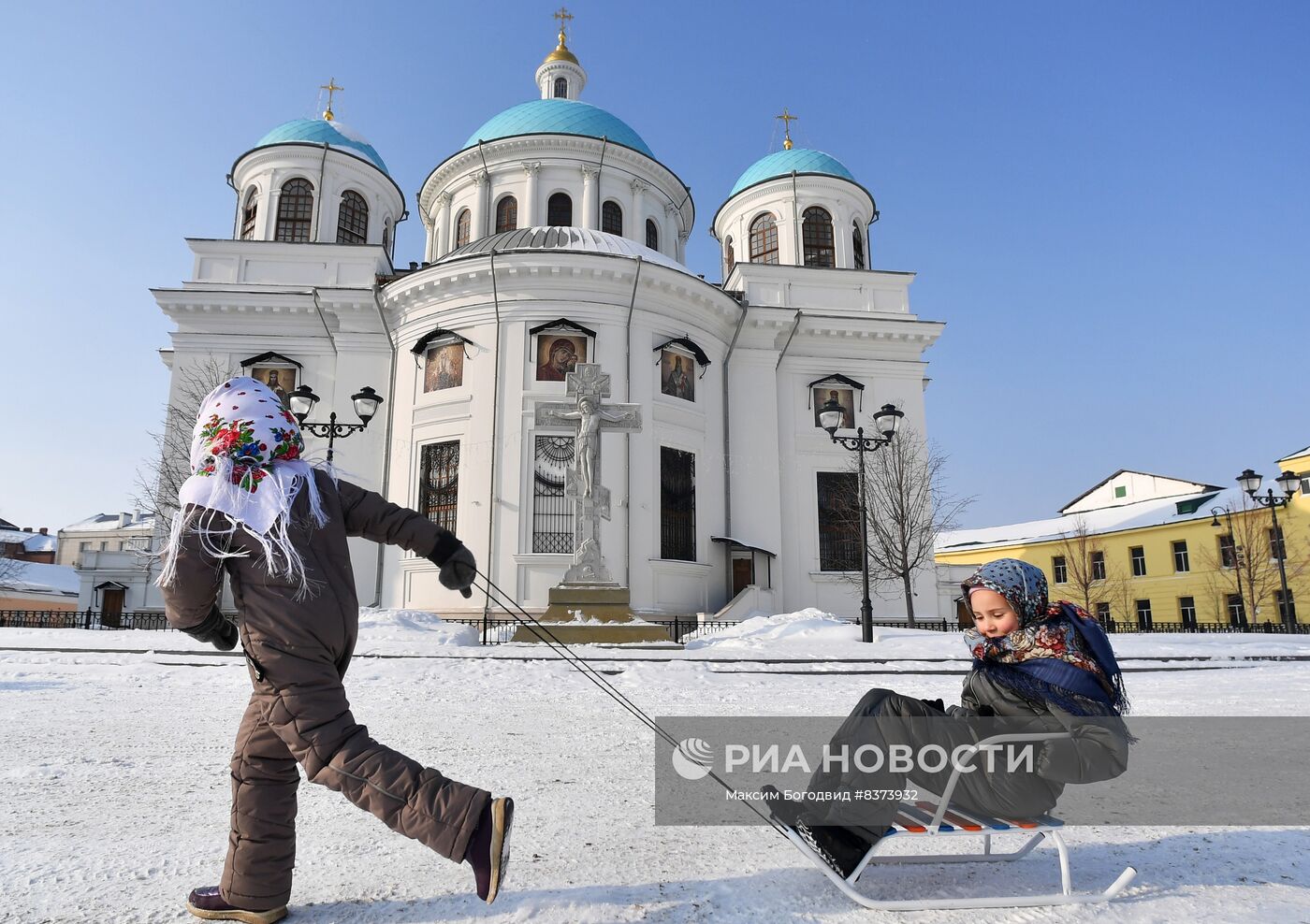 Мясопустная неделя в Казанском Богородицком мужском монастыре