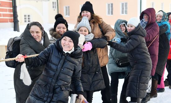 Мясопустная неделя в Казанском Богородицком мужском монастыре