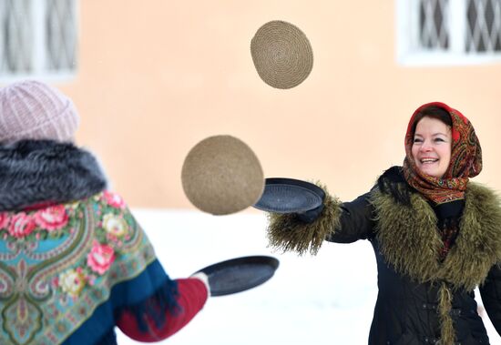 Мясопустная неделя в Казанском Богородицком мужском монастыре