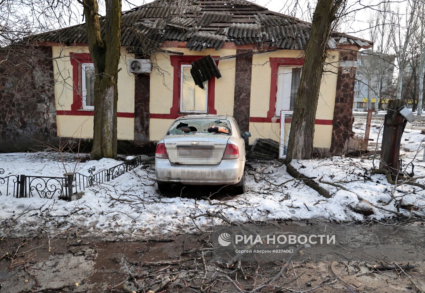 Украинские военные обстреляли центральные районы Донецка