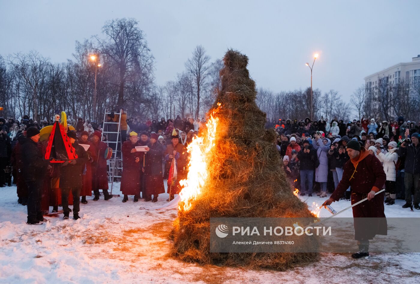 Буддийский предновогодний обряд Дугжууба