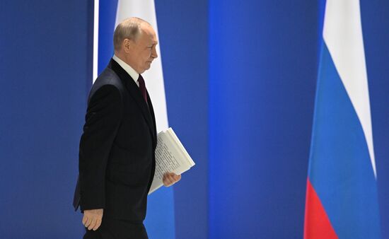 Послание президента РФ Владимира Путина Федеральному собранию