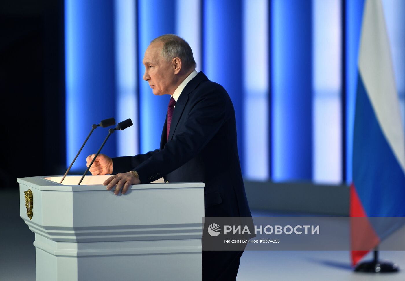 Послание президента РФ Владимира Путина Федеральному собранию