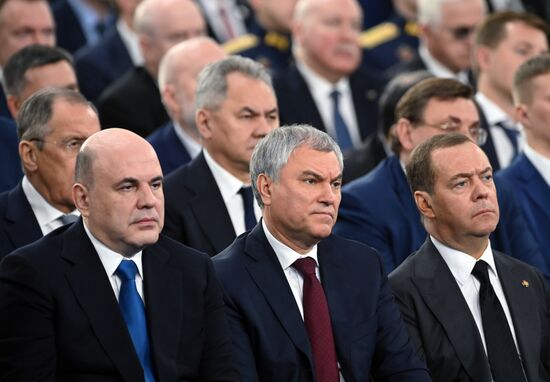 Послание президента РФ Владимира Путина Федеральному собранию