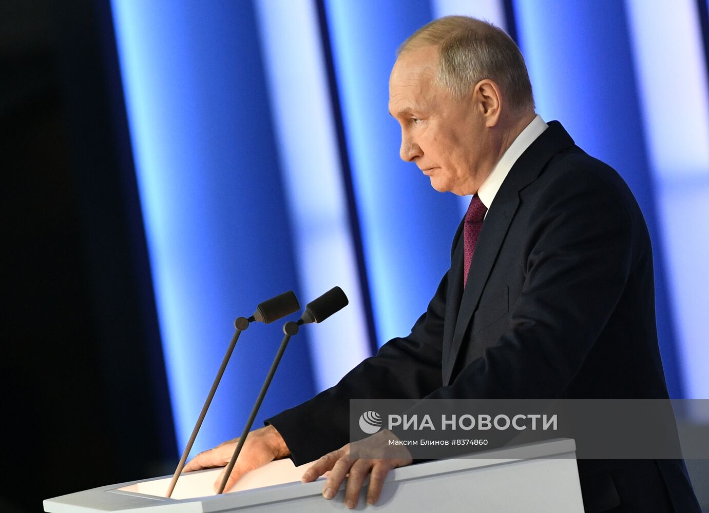 Послание президента РФ Владимира Путина Федеральному собранию