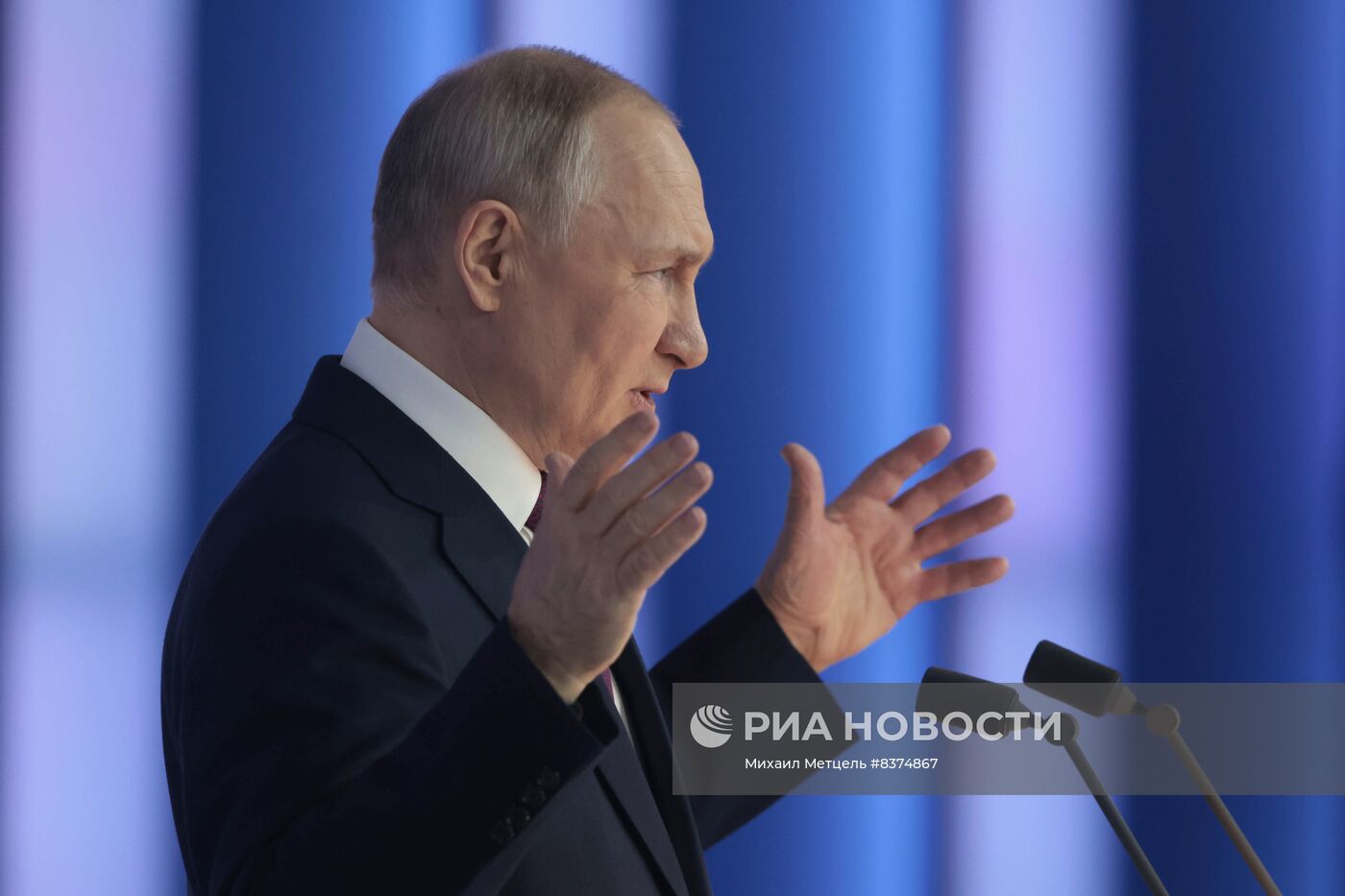 Послание президента РФ Владимира Путина Федеральному собранию