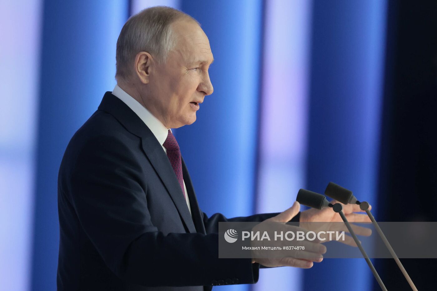 Послание президента РФ Владимира Путина Федеральному собранию