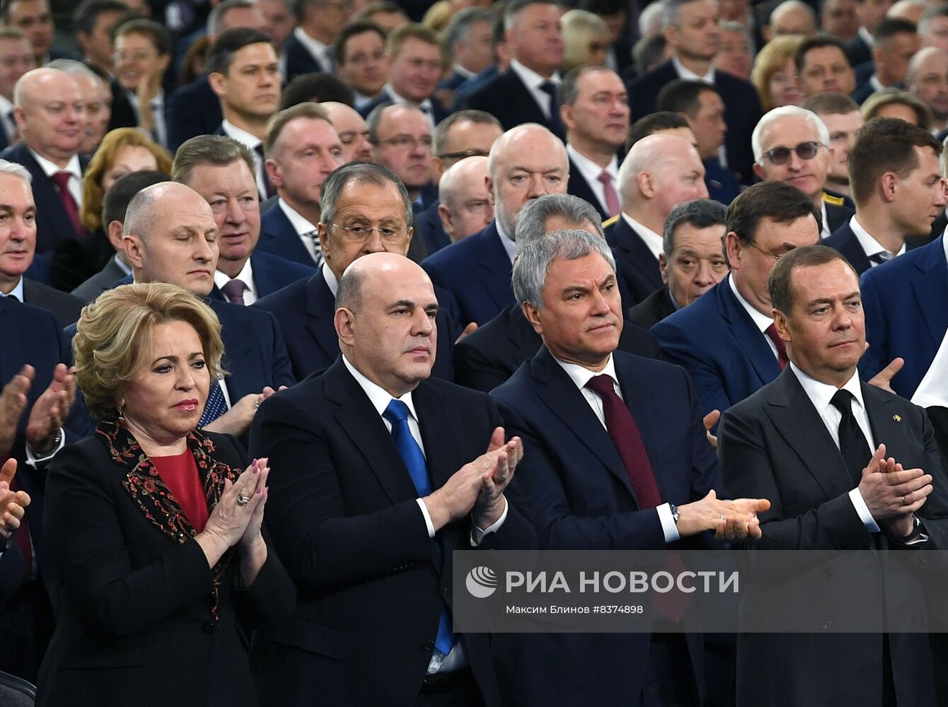 Послание президента РФ Владимира Путина Федеральному собранию