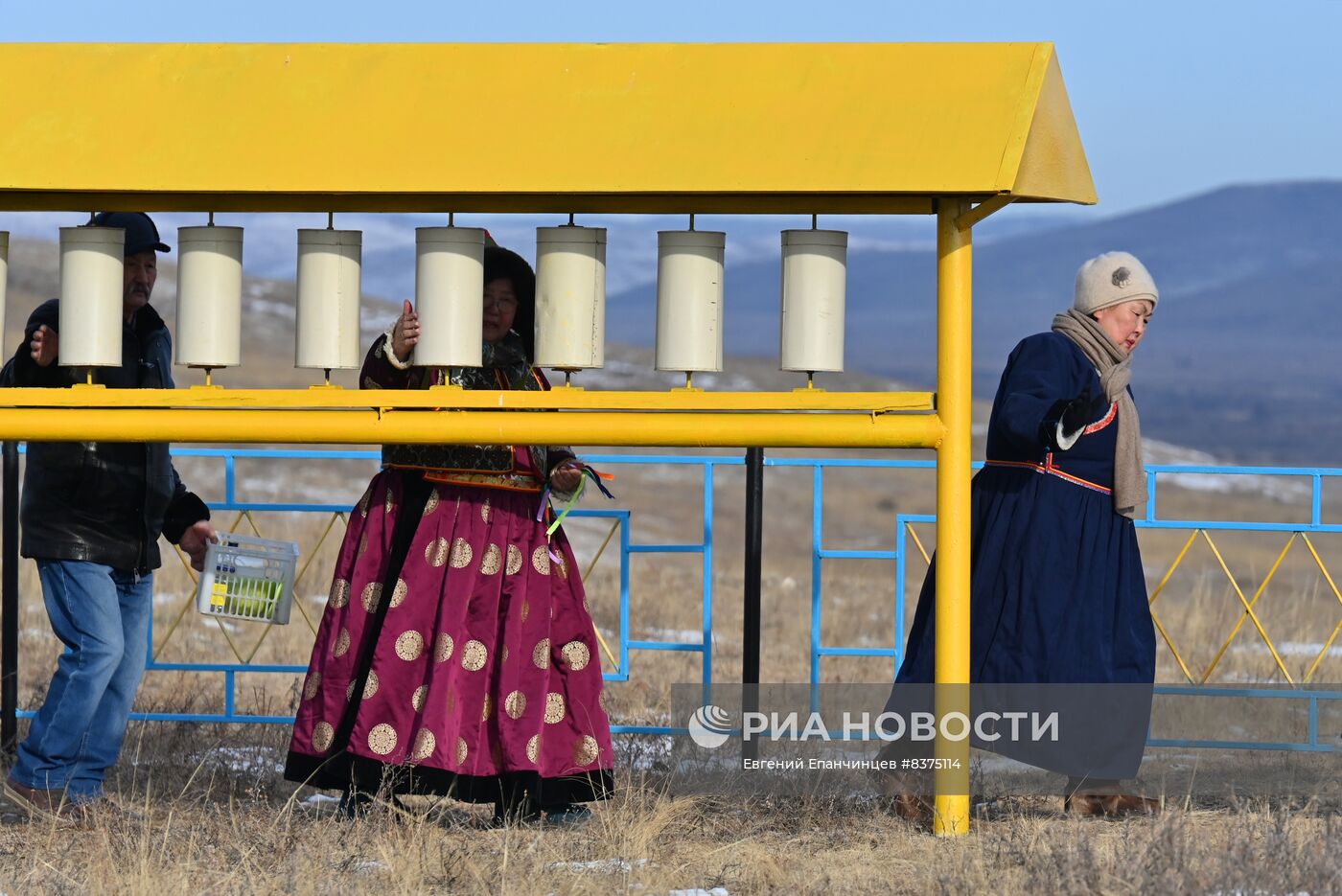 Празднование буддийского Нового года в России