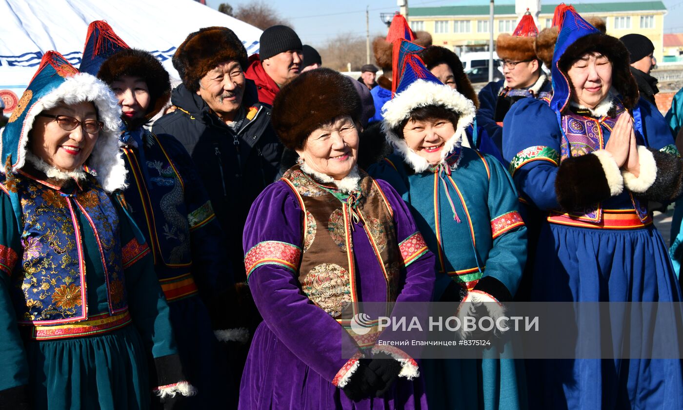 Празднование буддийского Нового года в России